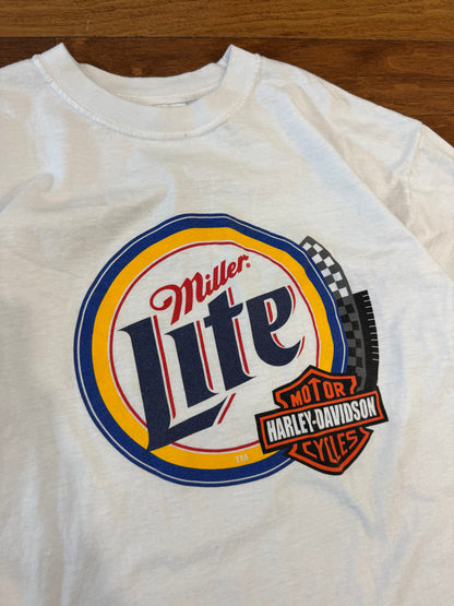 00s Harley Davidson Miller Lite Tee (XL)