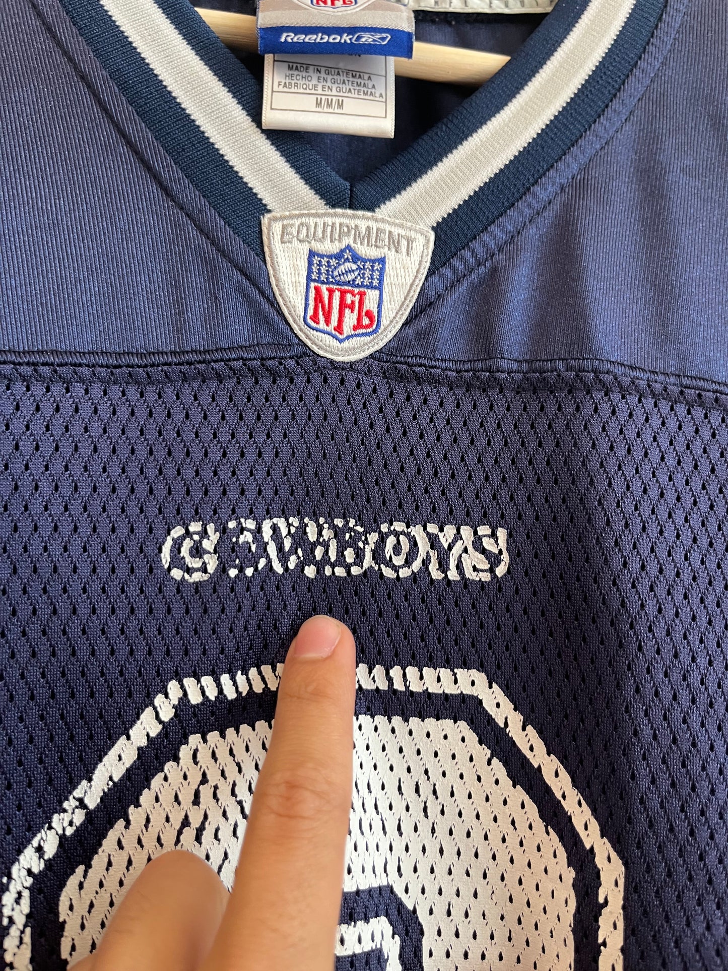 00s Dallas Cowboys Tony Romo Reebok Jersey (M)