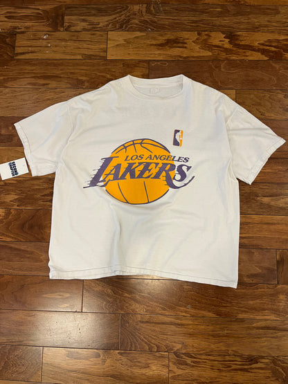 00s LA Lakers NBA Kobe Bryant #8 Boxy Tee (XL)