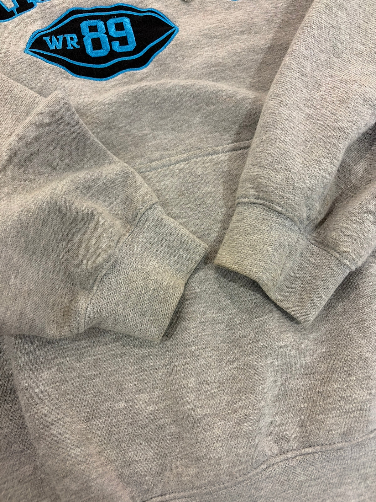 00s Carolina Panthers Steve Smith #89 Stained Hoodie (L)
