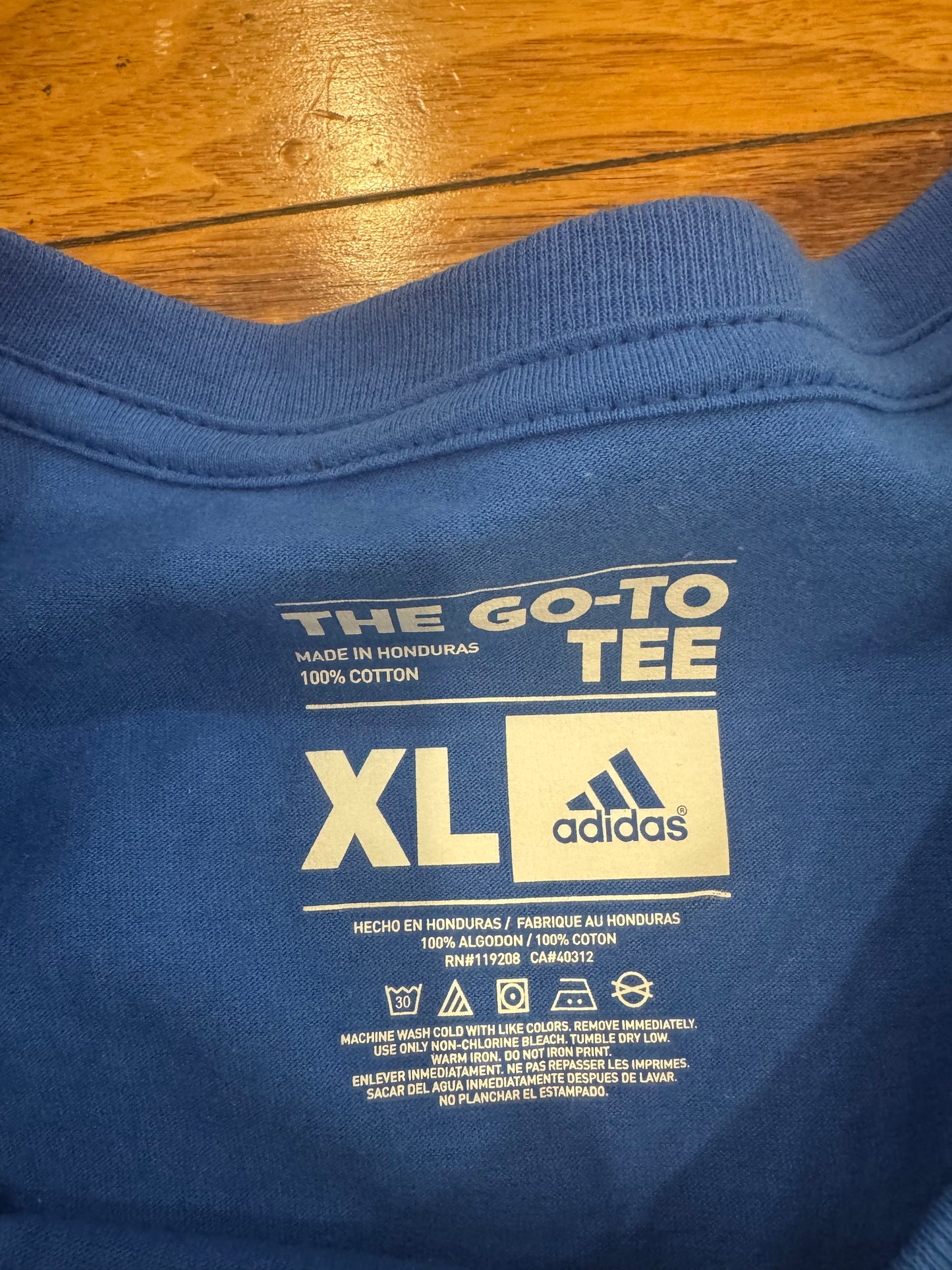 2012 OKC Thunder Kevin Durant Adidas Tee (XL)
