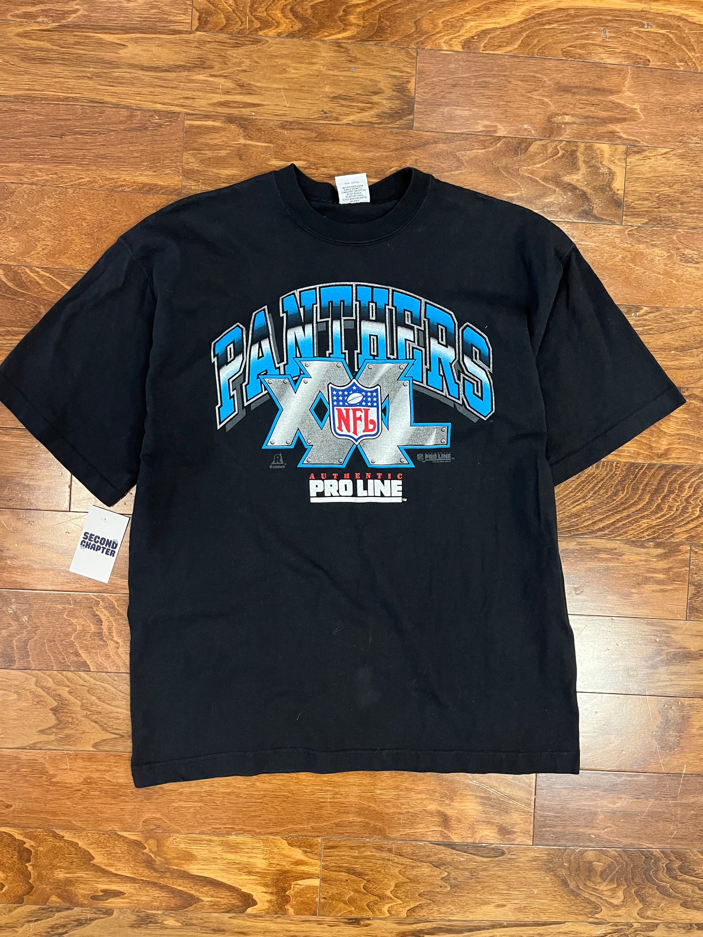 1994 Carolina Panthers Pro Line XXL Riddell Tee (L)