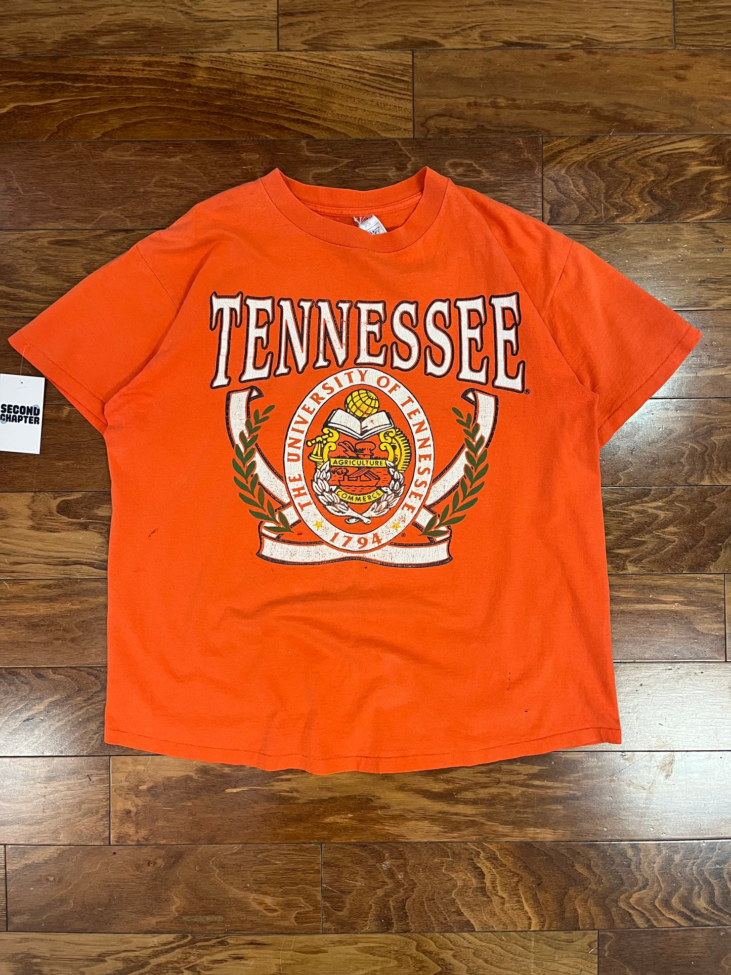 90s Tennessee University Distressed Tee (XL)