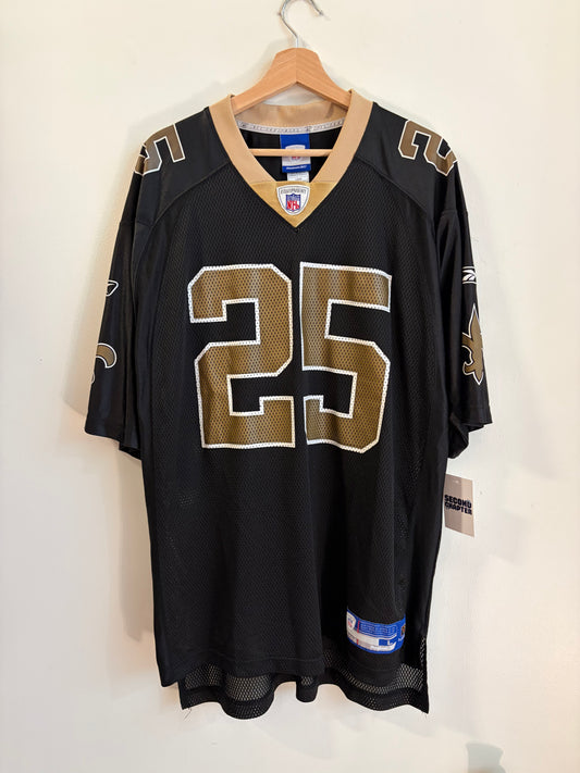 00s New Orléans Saints Reggie Bush Reebok Home Jersey (L)