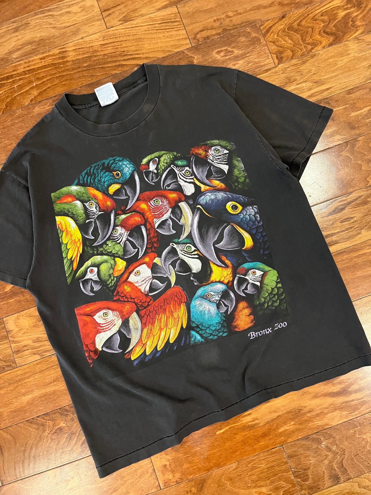 90s Bronx Zoo Faded Nature Tee (XL)