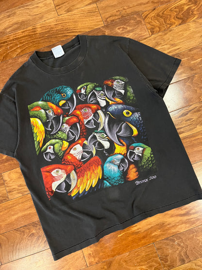 90s Bronx Zoo Faded Nature Tee (XL)