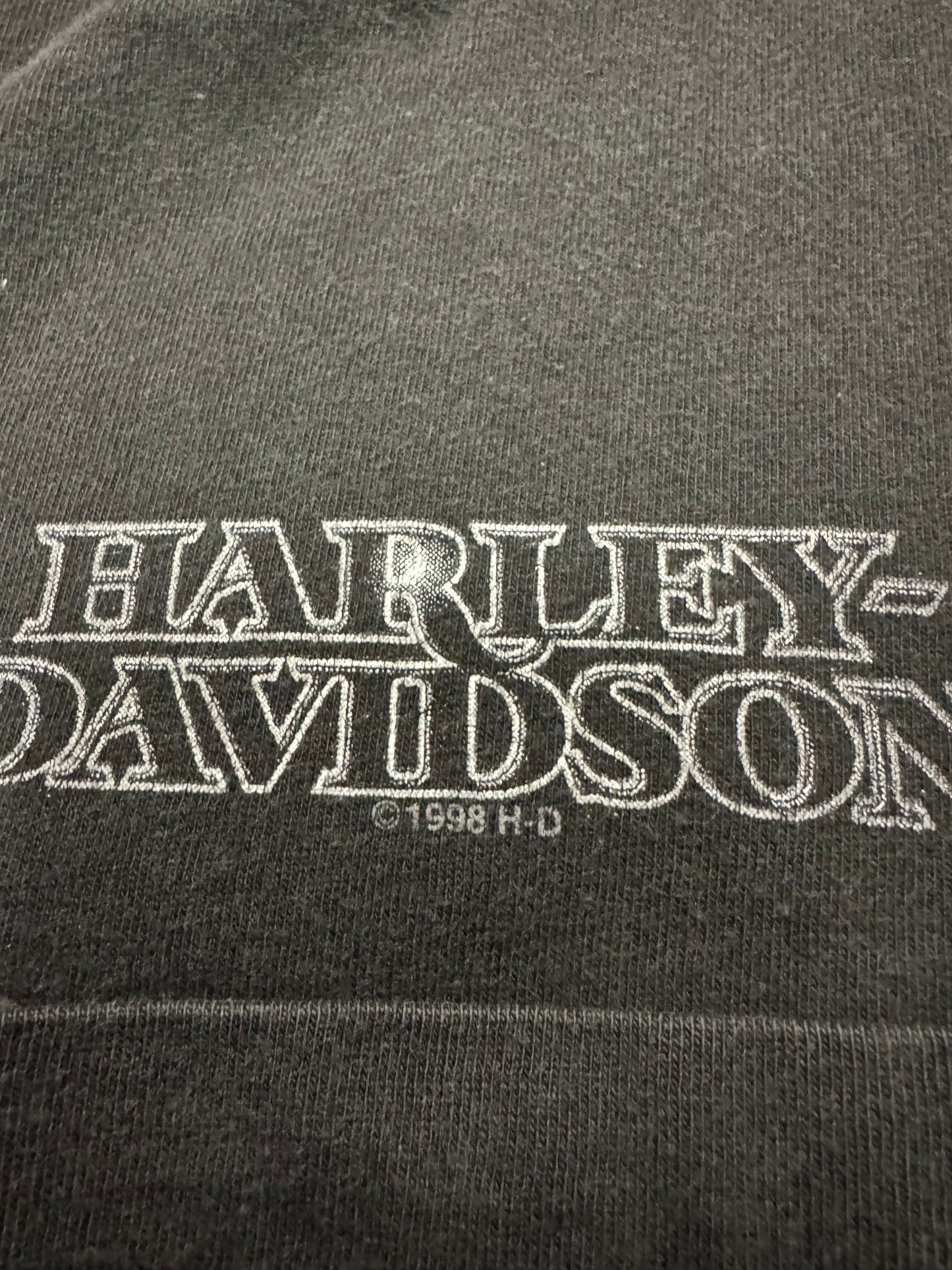 1998 Harley Davidson Aspen Valley Long Sleeve Pocket Tee (XXL)