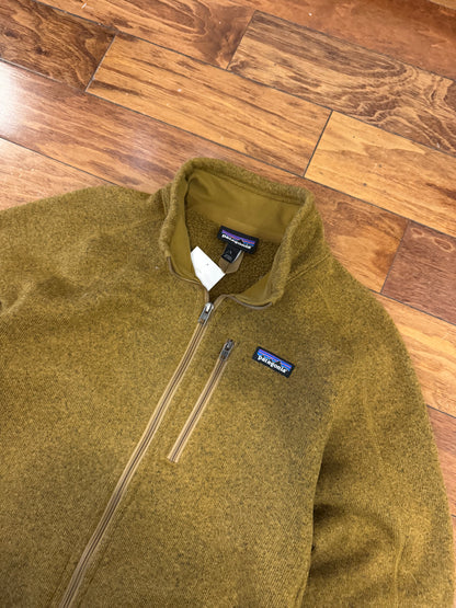2010 Patagonia Better Sweater Desert Moss Full Zip Fleece (L)