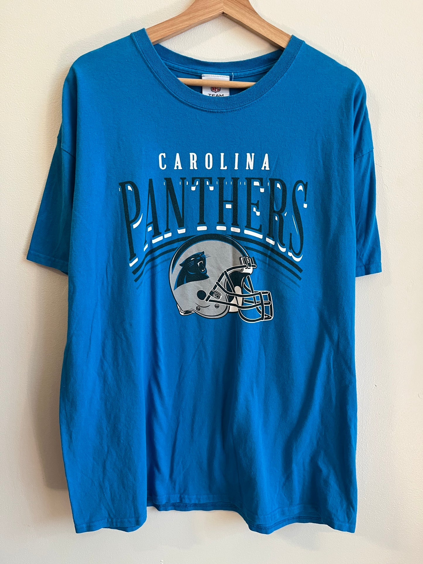 2010s Carolina Panthers Team Apparel Blue Tee (XL)