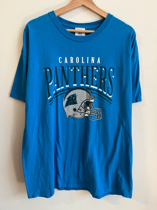 2010s Carolina Panthers Team Apparel Blue Tee (XL)