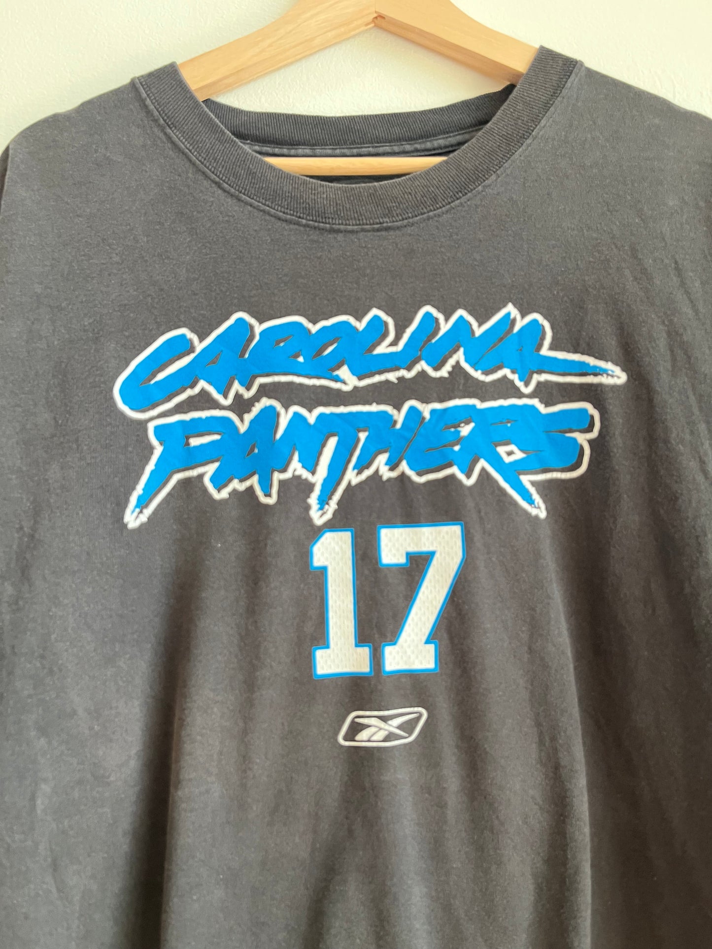 00s Carolina Panthers Jake Delhomme Jersey Tee (XL)
