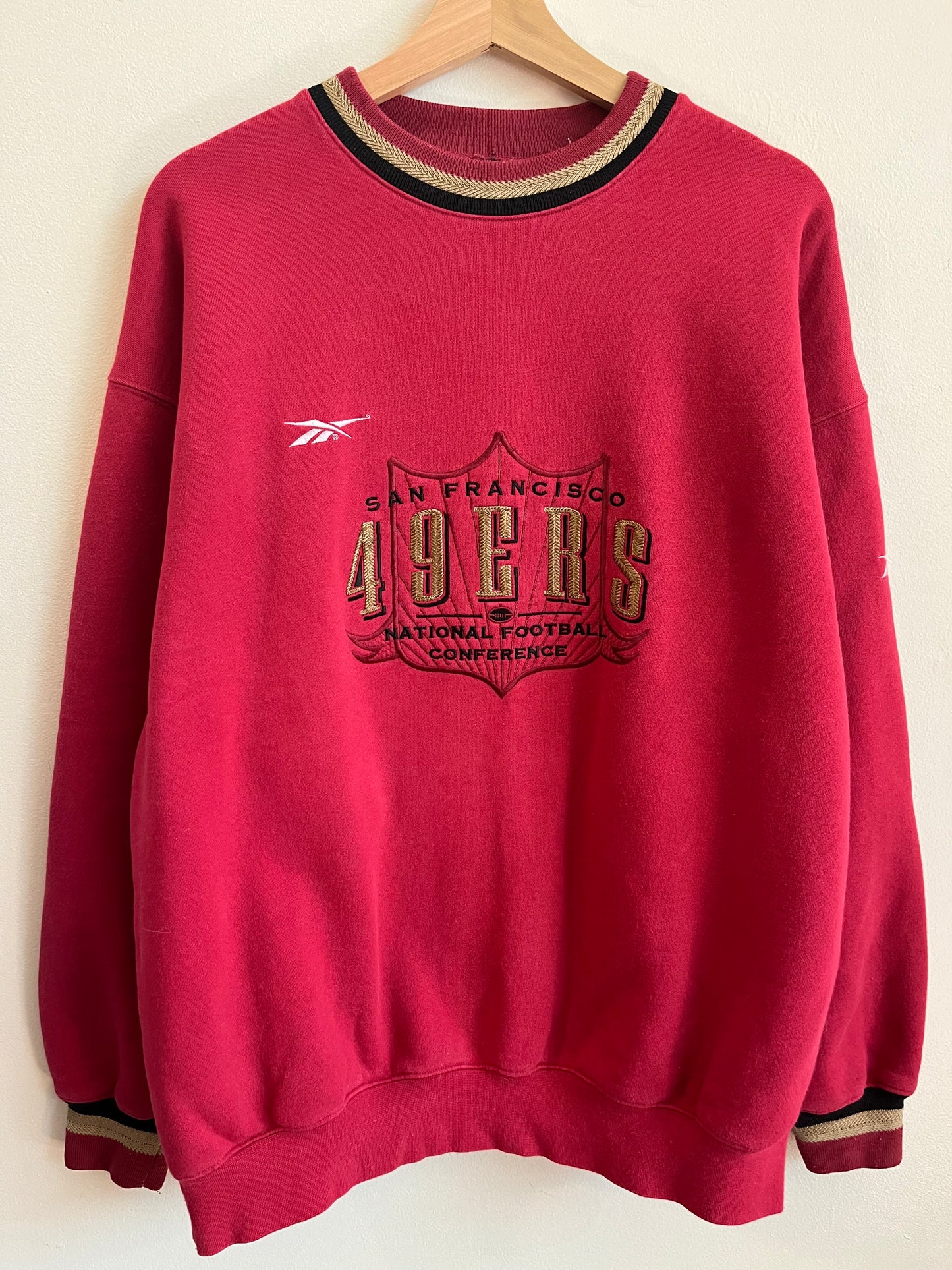 90s San Francisco 49ers Reebok Pro Line Crewneck (M)