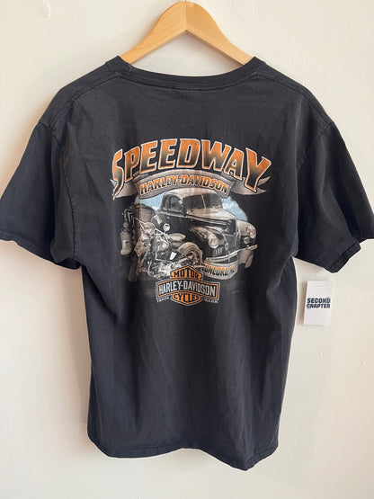 2017 Harley Davidson Concord Speedway Black Tee (L)