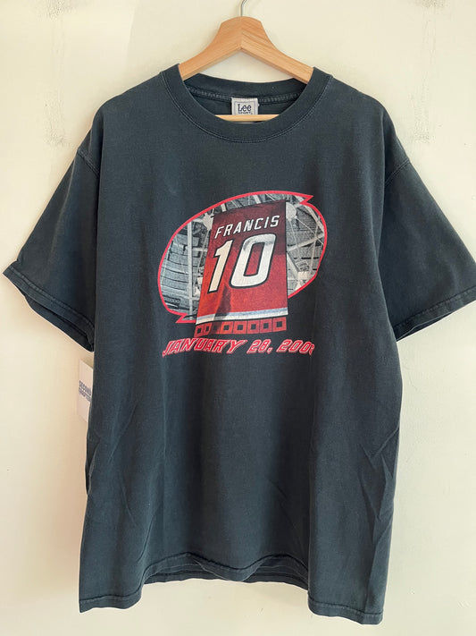 2006 Carolina Hurricanes Ron Francis Retirement NHL Hockey Tee (XL)