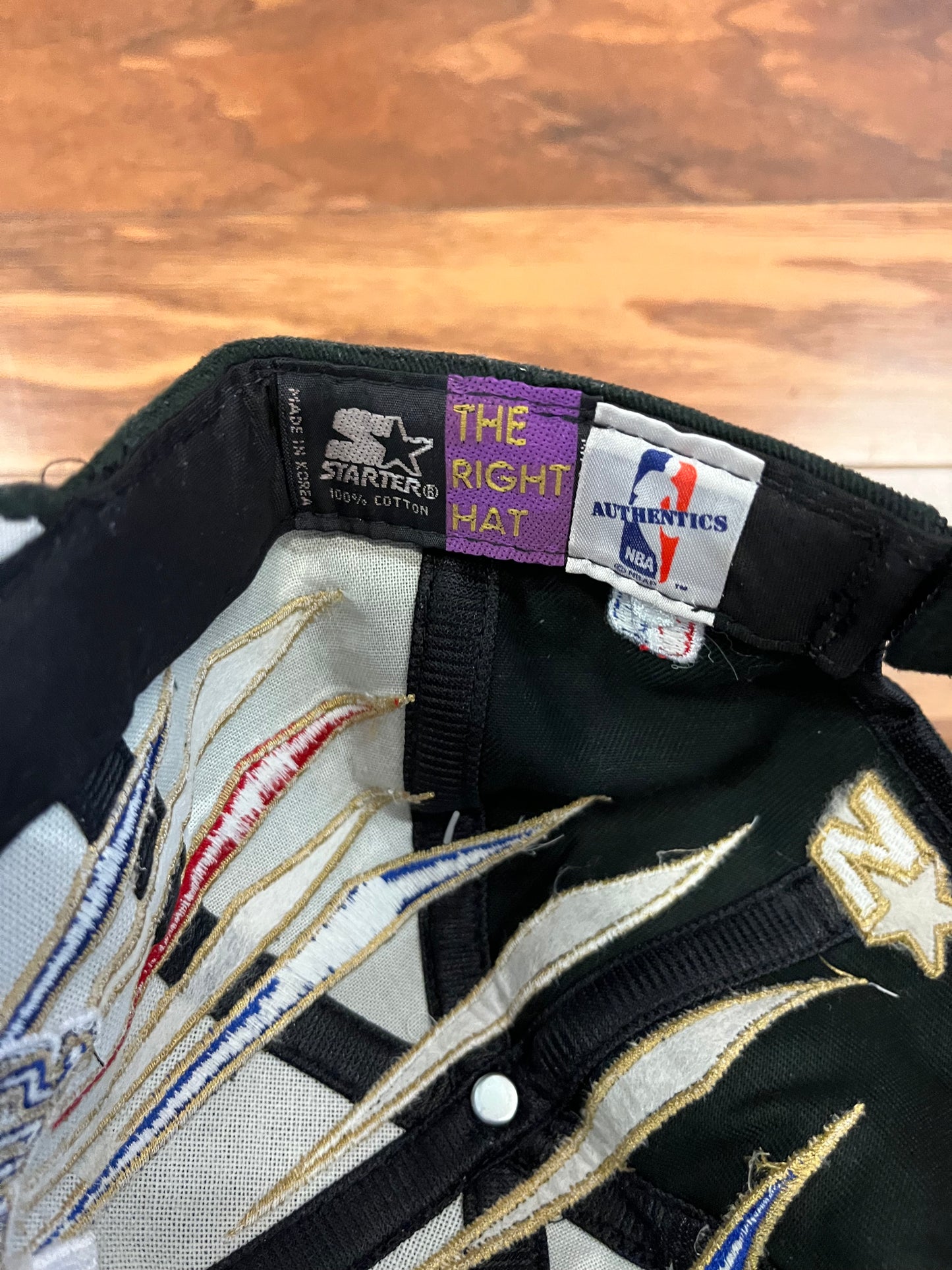 1998 Chicago Bulls Starter NBA Finals Champions Hat