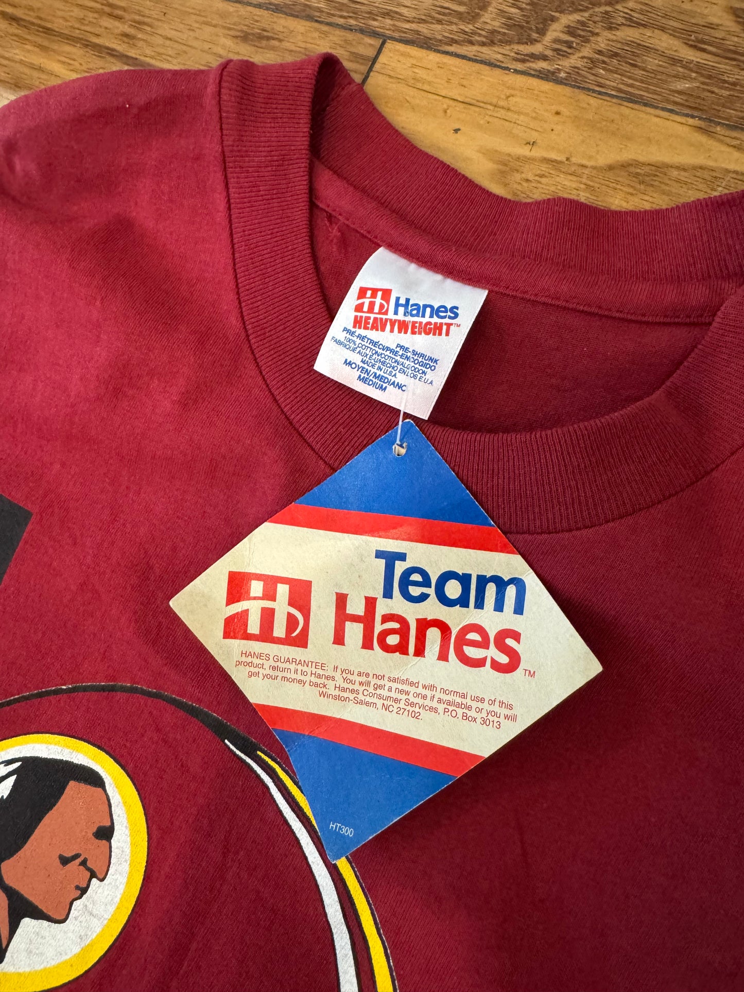90s Washington Redskins Team Hanes Tee (M)