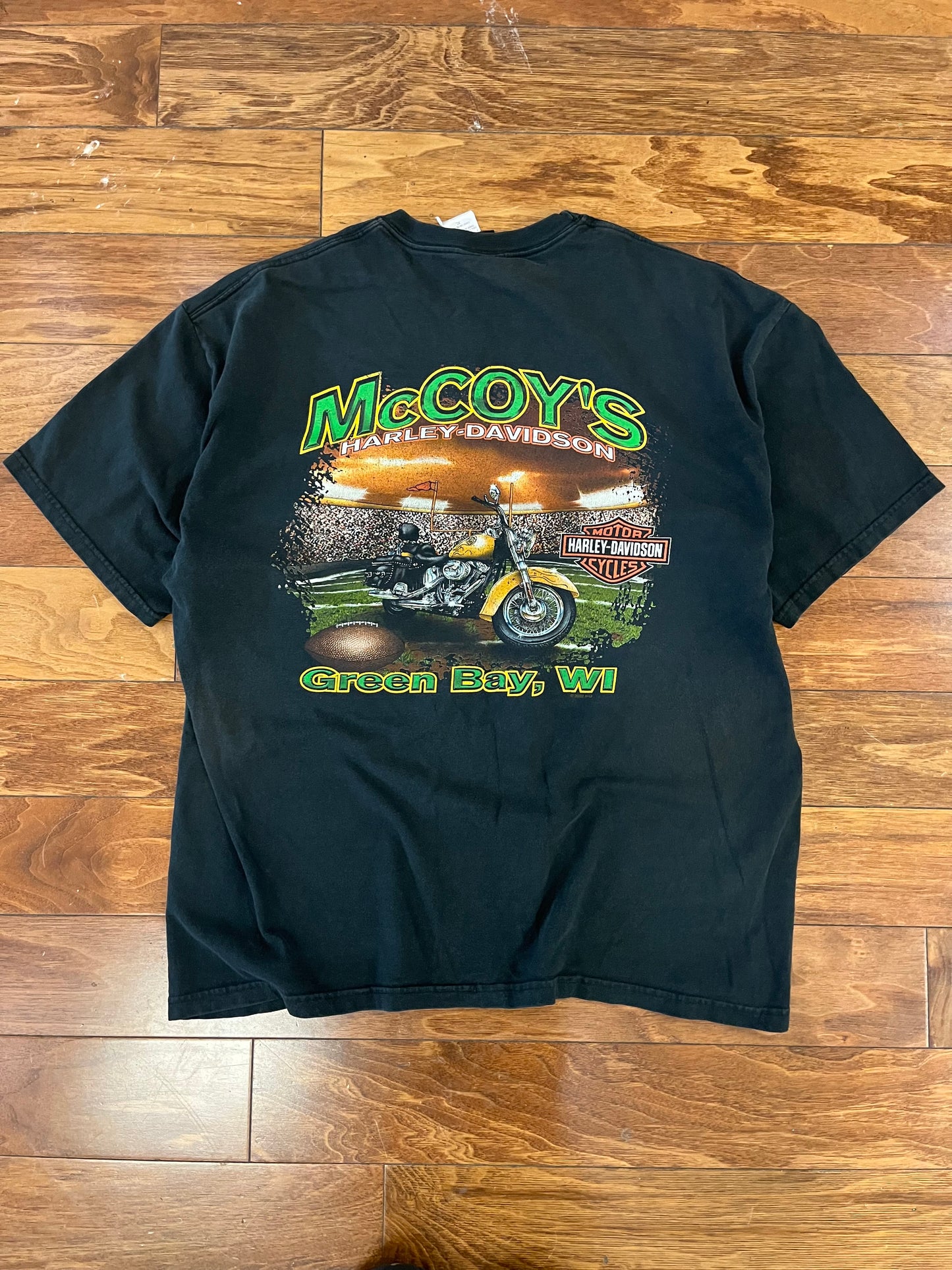 2004 Harley Davidson McCoy's Green Bay Tee (XL)