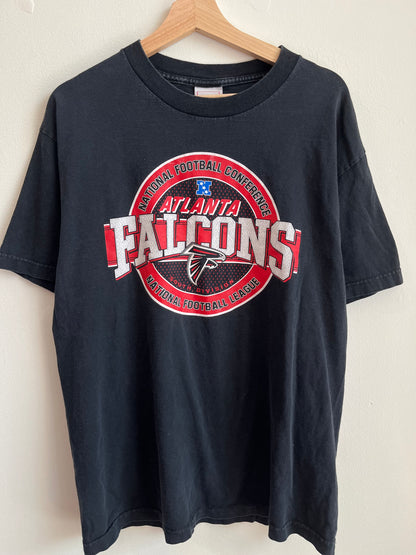 00s Atlanta Falcons Spell Out NFL Tee (L)