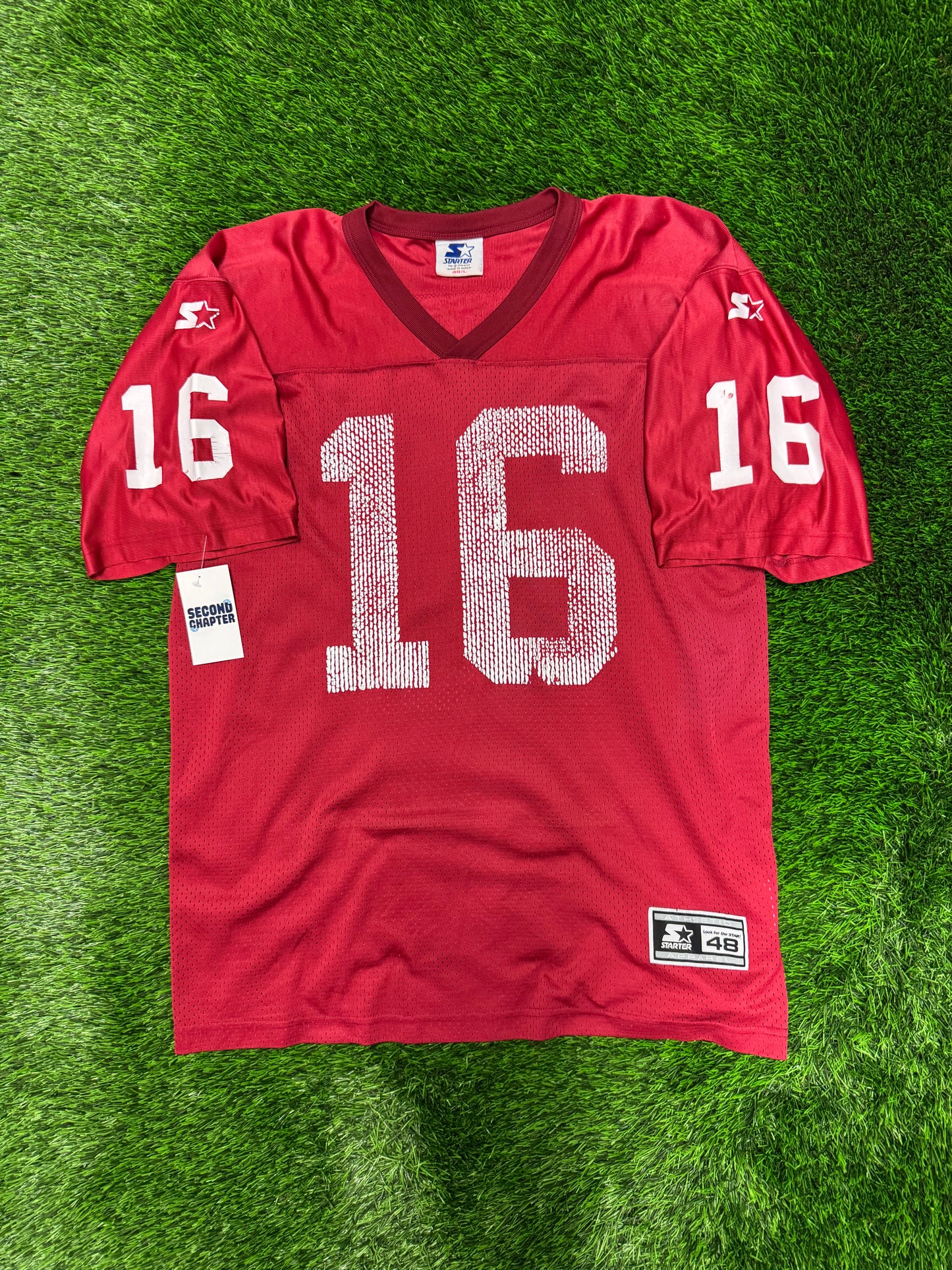 1998 Arizona Cardinals Jake Plummer #16 Starter Jersey (L)