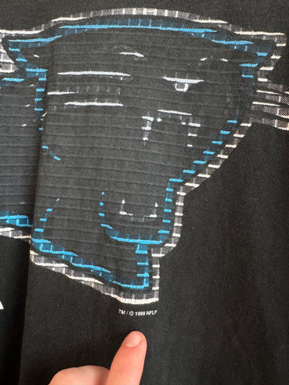 1999 Carolina Panthers Faded Logo Tee (L)