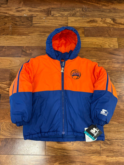 90s New York Knicks Puffer Jacket (Youth M)