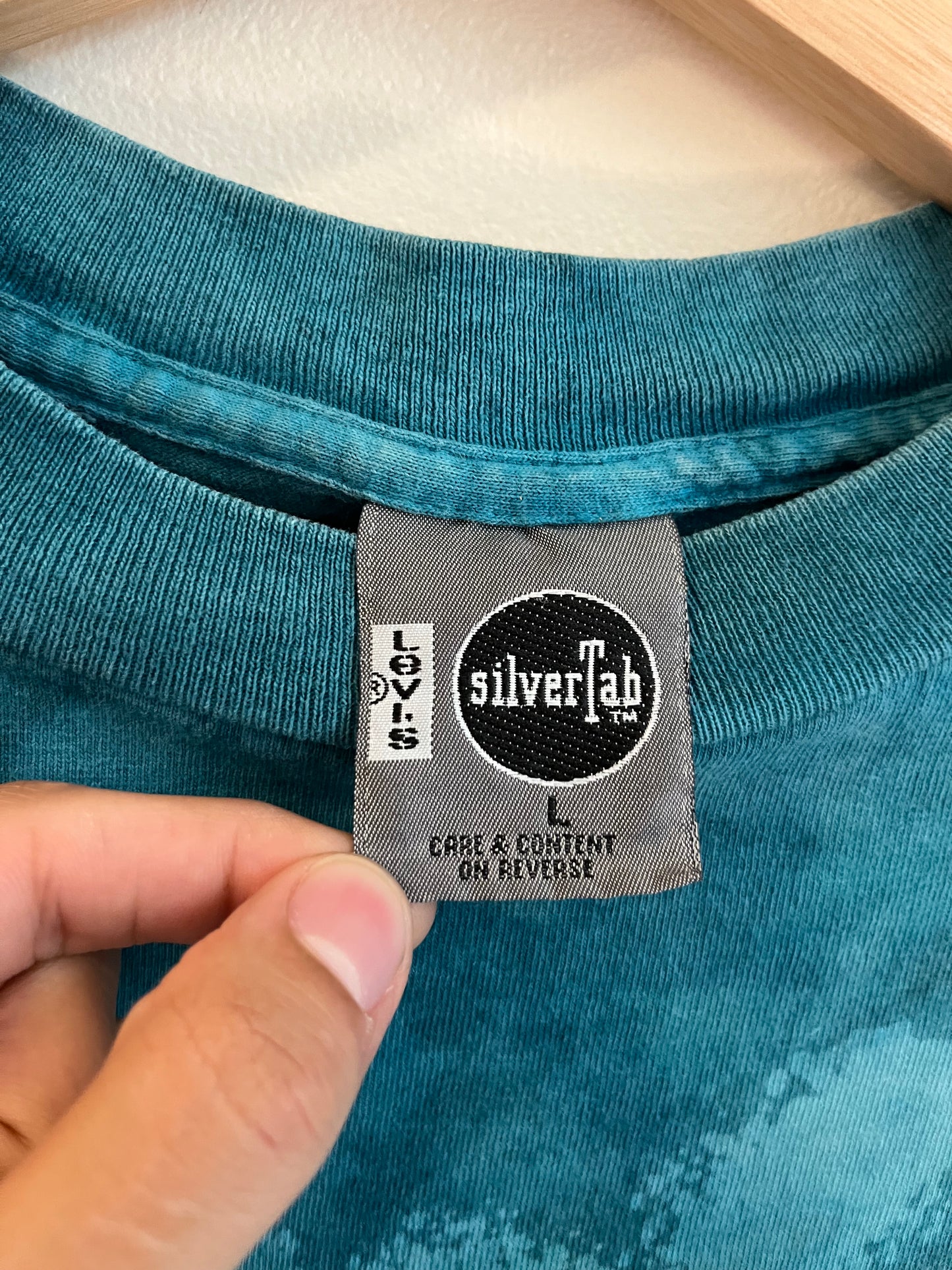 90s Levi Silver Tab Tie Dye Tee (L)