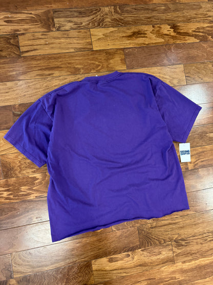 00s Los Angeles Lakers Reebok Cropped Tee (XL)