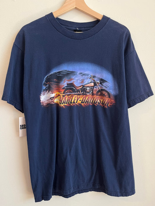 2004 Harley Cape Motorcycle Eagle Tee (XL)