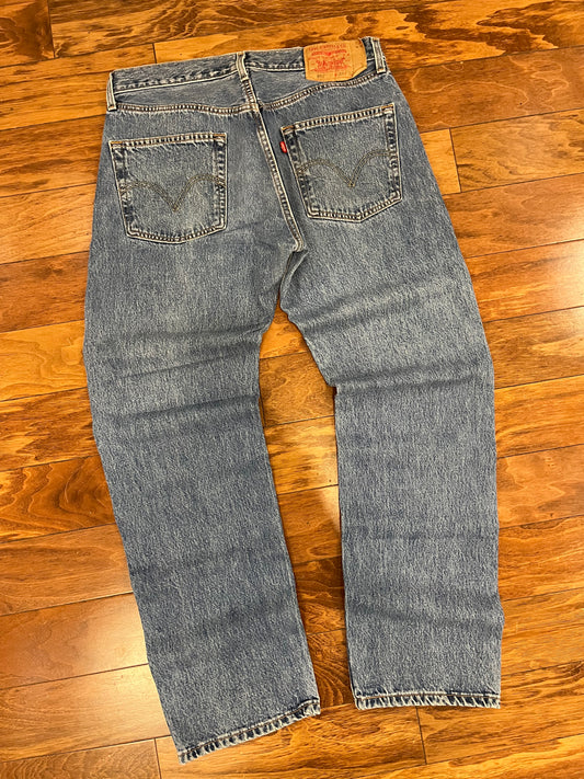 00s Levi's 501 Blue Jeans (33 x 32)