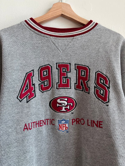 90s San Francisco 49ers Logo Athletic Pro Line Crewneck (L)