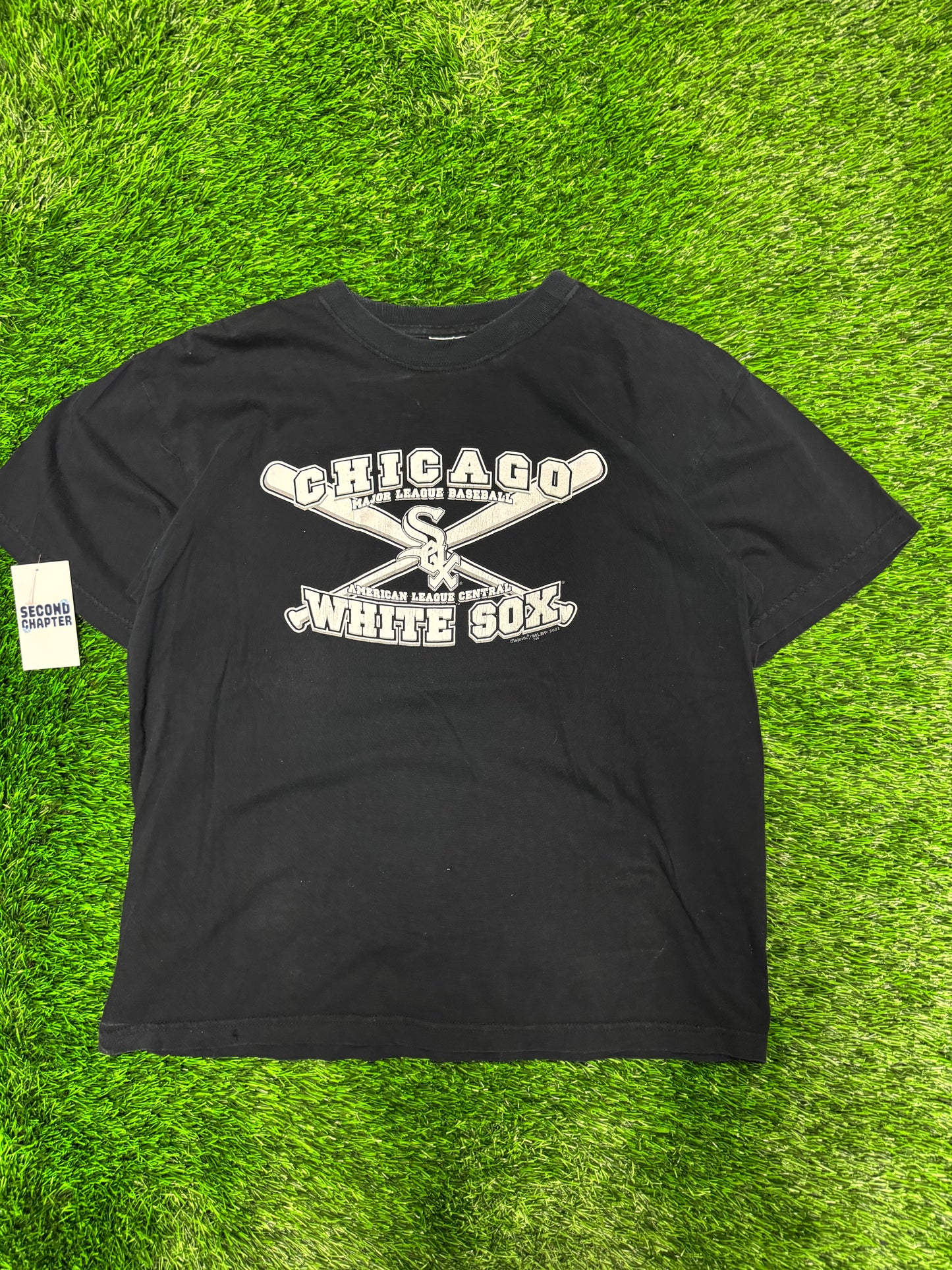 2001 Chicago White Sox Vintage MLB Graphic Tee (L)