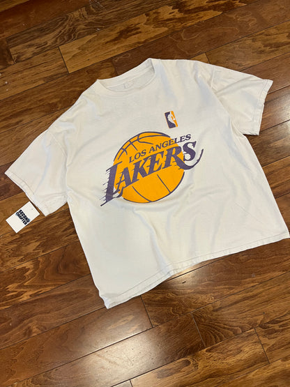 00s LA Lakers NBA Kobe Bryant #8 Boxy Tee (XL)