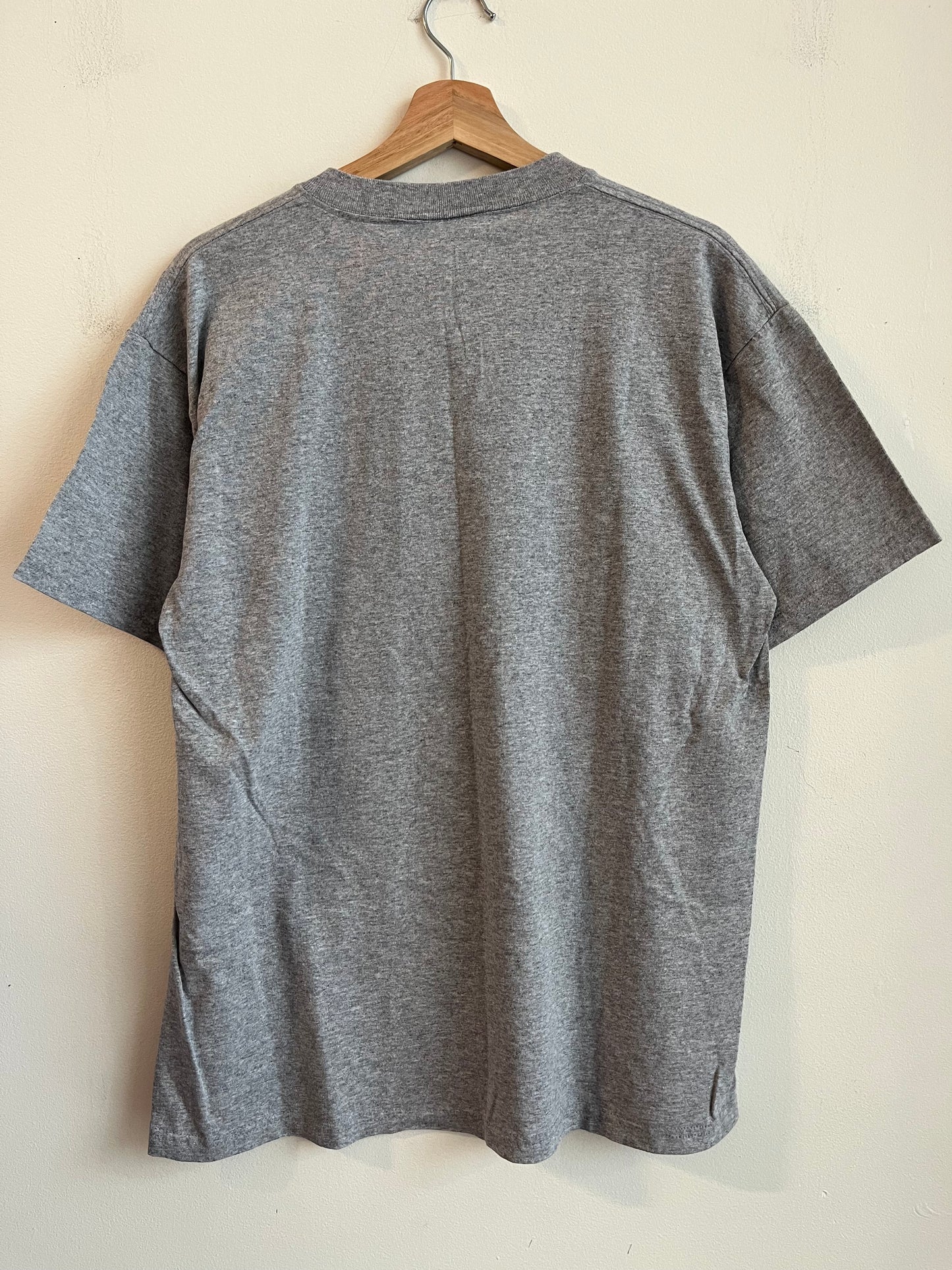2003 Carolina Panthers Delhomme, Smith, Peppers, Davis Graphic NFC Champions Grey Tee (L)