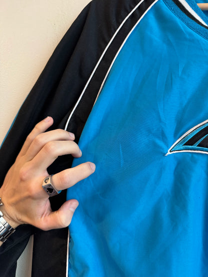 2010s Carolina Panthers Embroidered Blue Windbreaker (L)