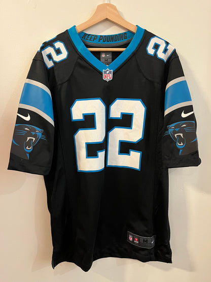 2010s Carolina Panthers Christian McCaffrey Nike Home Jersey (M)