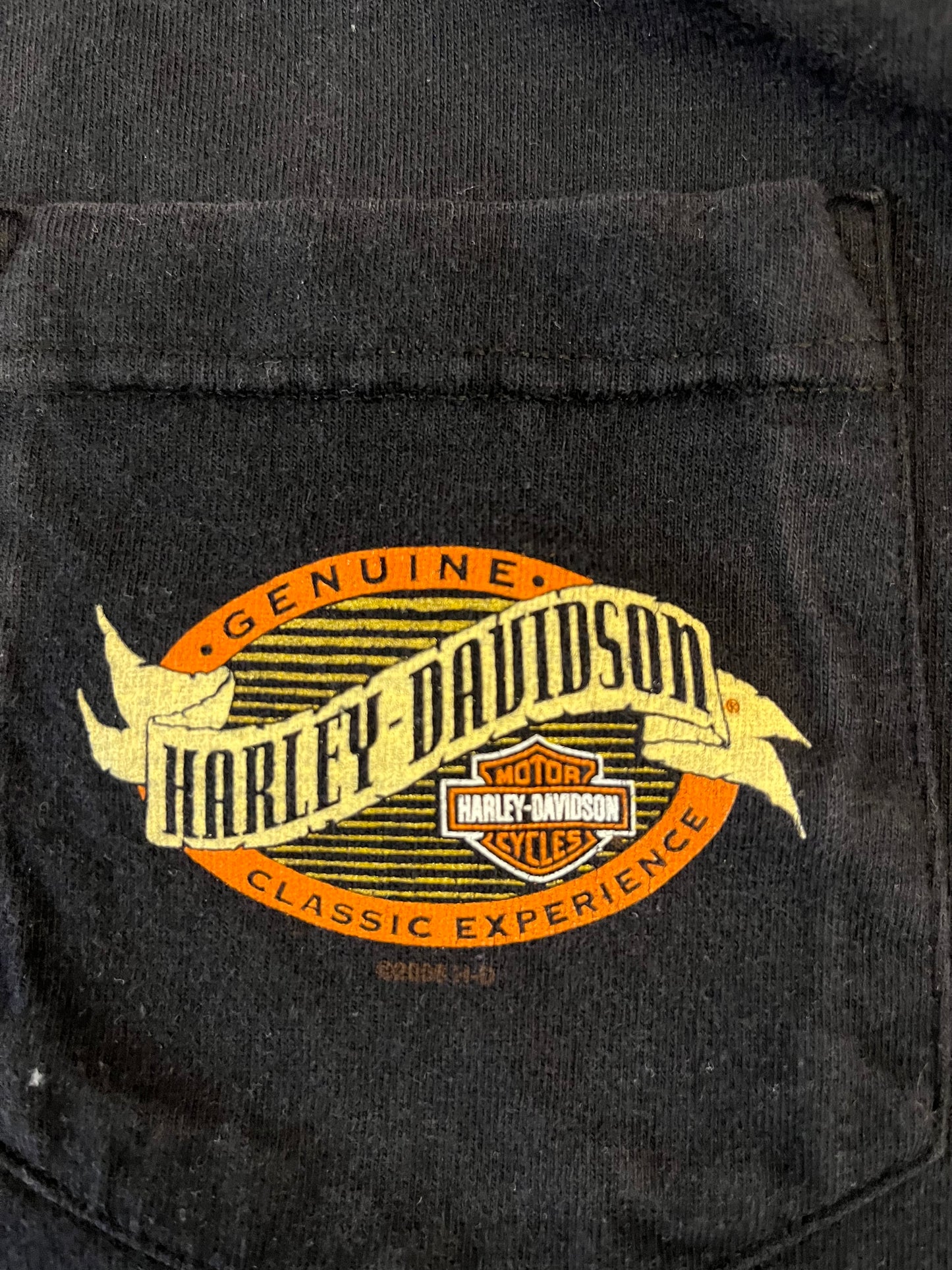 2008 Harley Davidson Mansfield, PA Pocket Tee (XL)