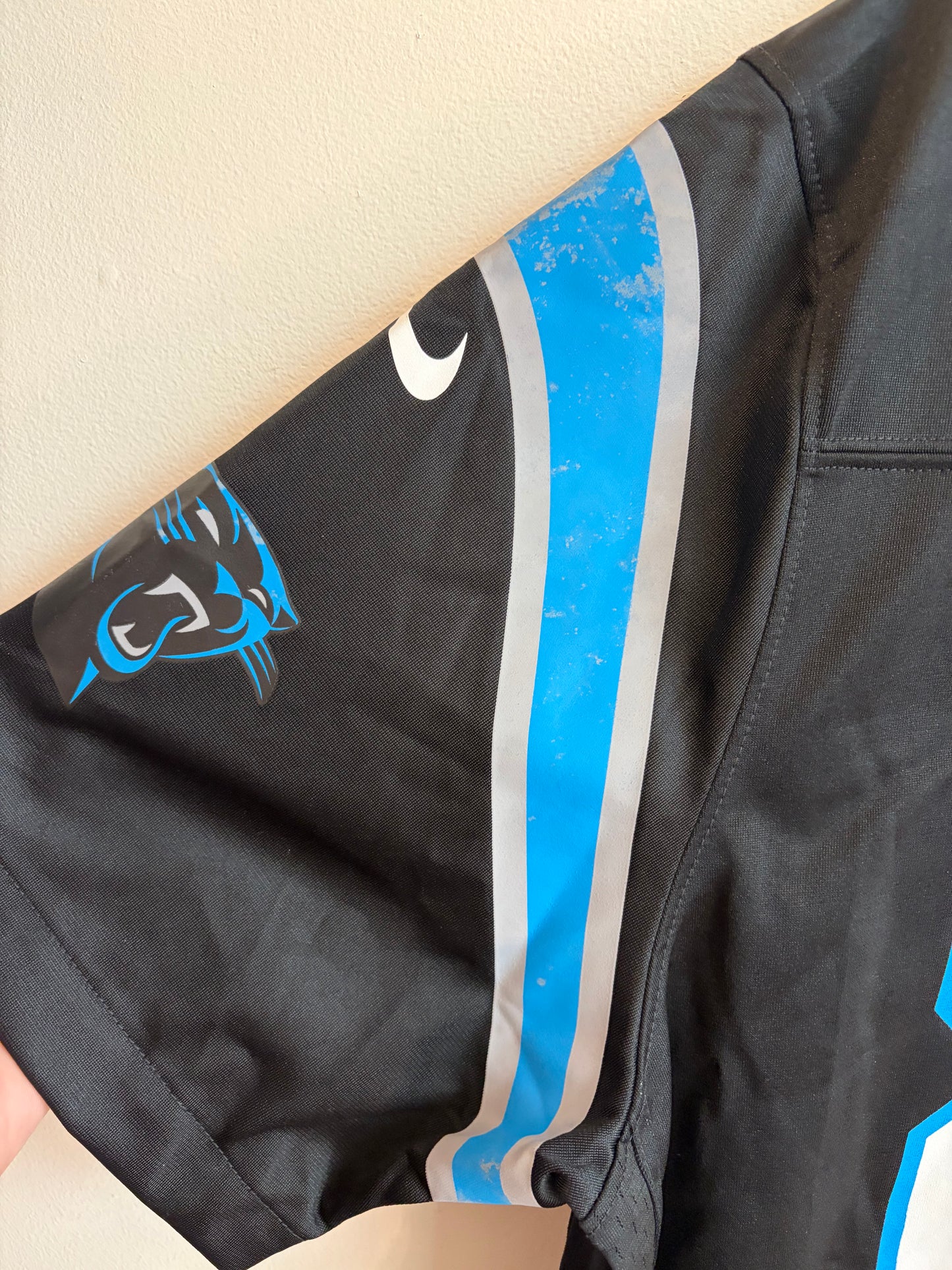 2023 Carolina Panthers Steve Smith Sr Flawed Jersey (XL)