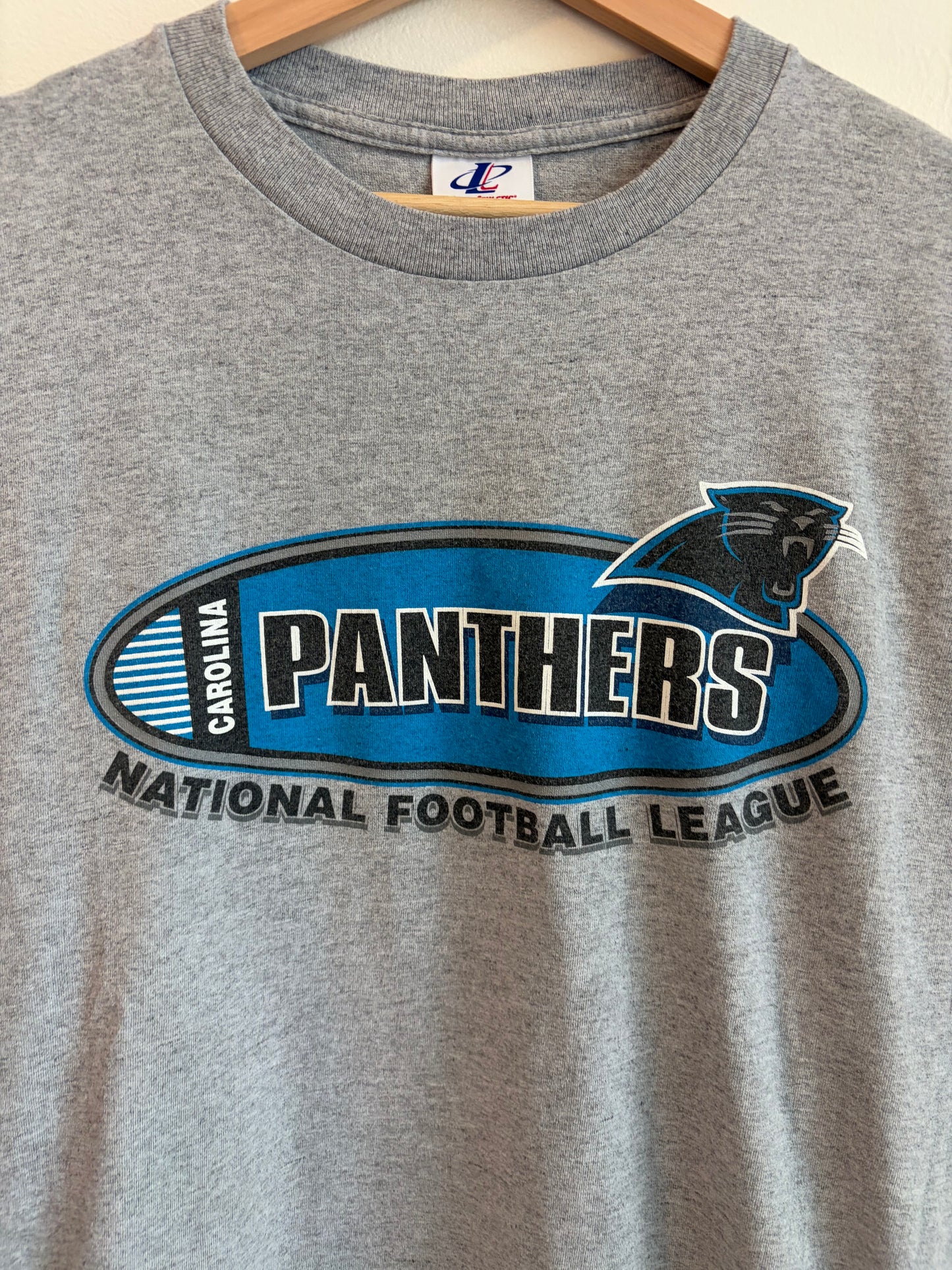 90s Carolina Panthers Logo Athletic Tee (XL)