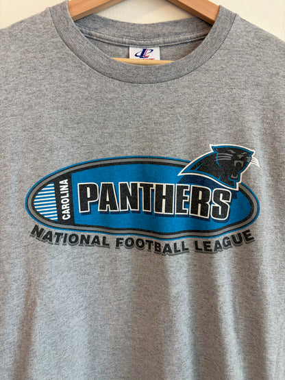 90s Carolina Panthers Logo Athletic Tee (XL)