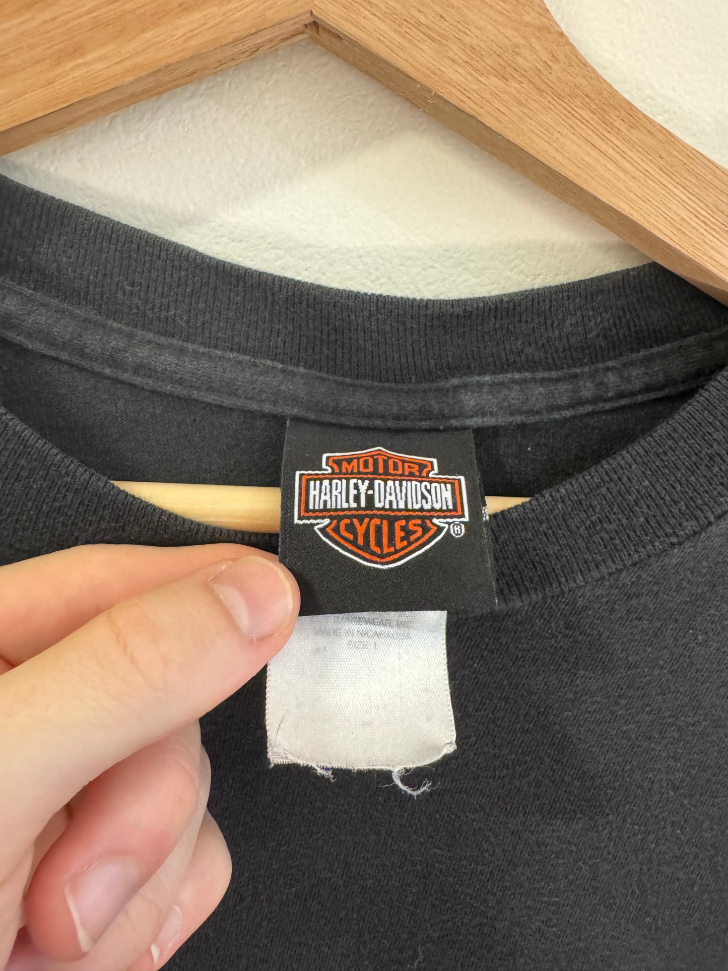 2009 Harley Davidson Flames Los Angeles California Long Sleeve (L)