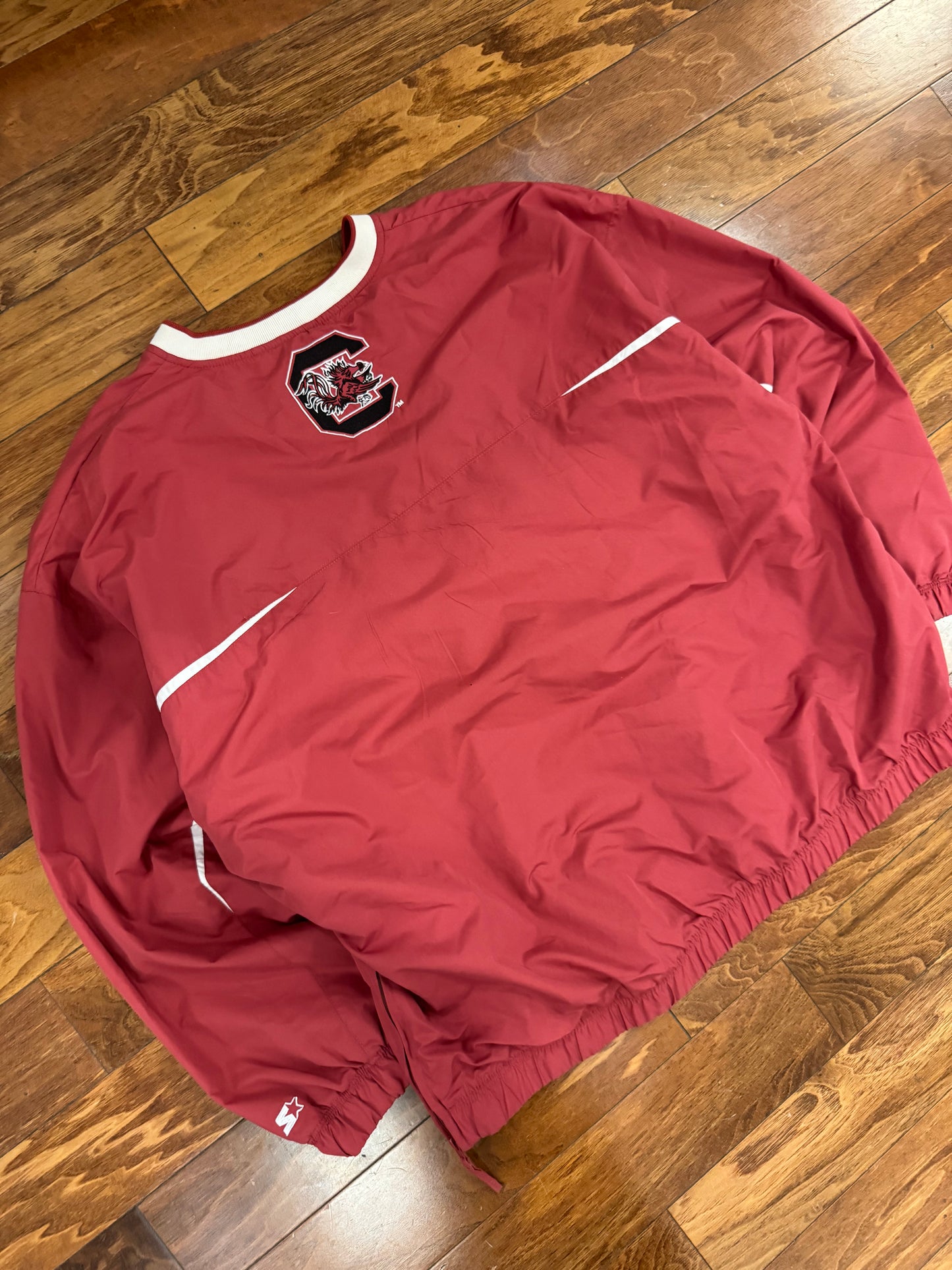 00s USC Gamecocks Starter Embroidered Windbreaker (XXL)