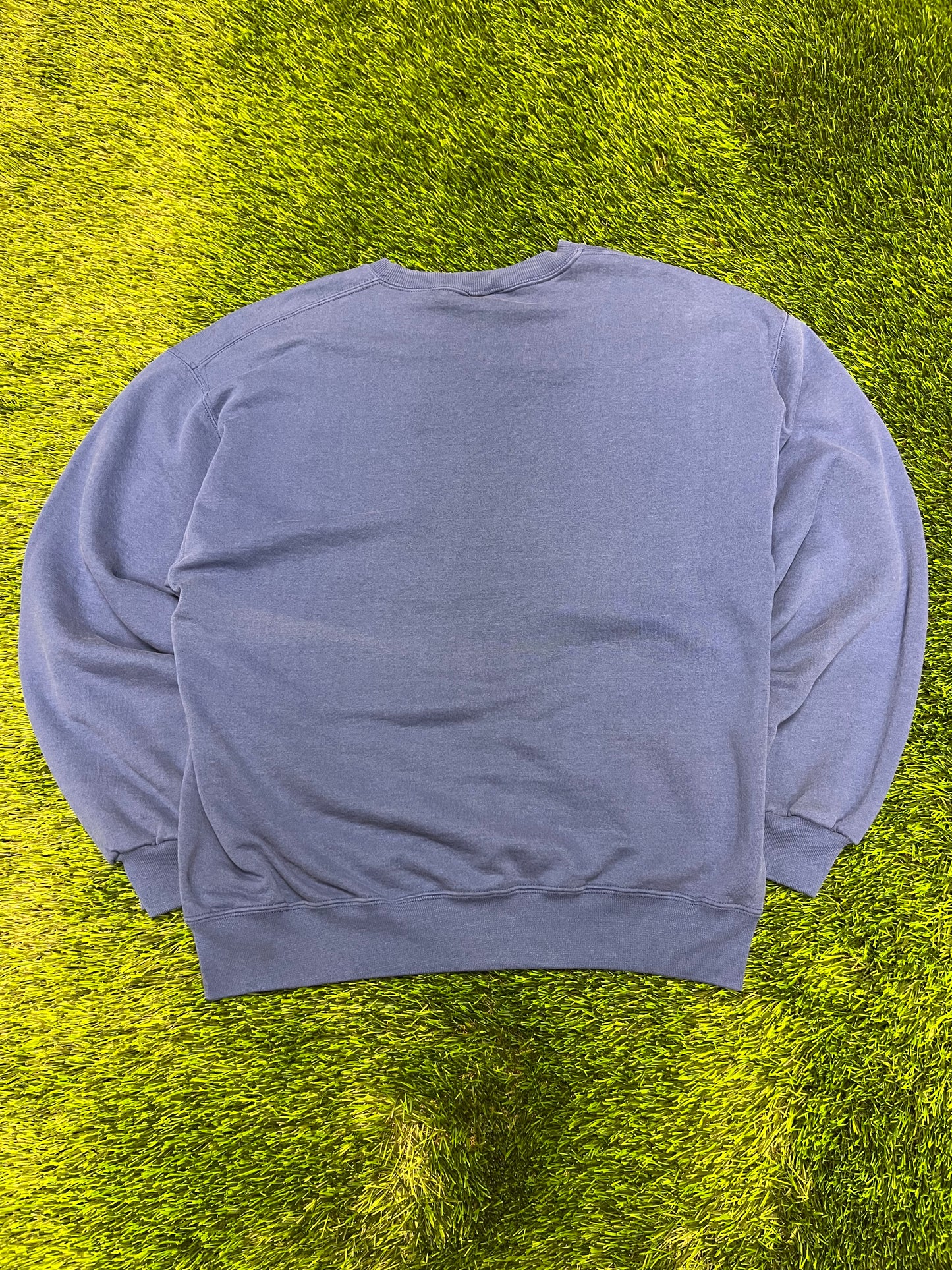 1995 New England Patriots Russell Blue Pro Line Crewneck (L)