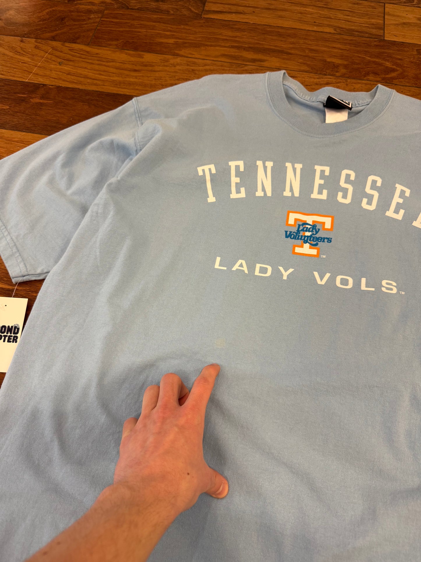 90s Tennessee Lady Vols Vintage Pro Player Cropped Tee (XL)