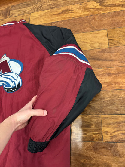 90s Colorado Avalanche Vintage NHL Starter Puffer Jacket (XL)