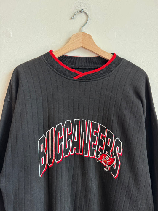 90s Tampa Bay Buccaneers Black Starter Crewneck (M)