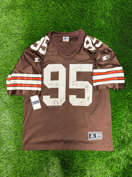 1998 Cleveland Browns Jamir Miller #95 Starter Jersey (L)