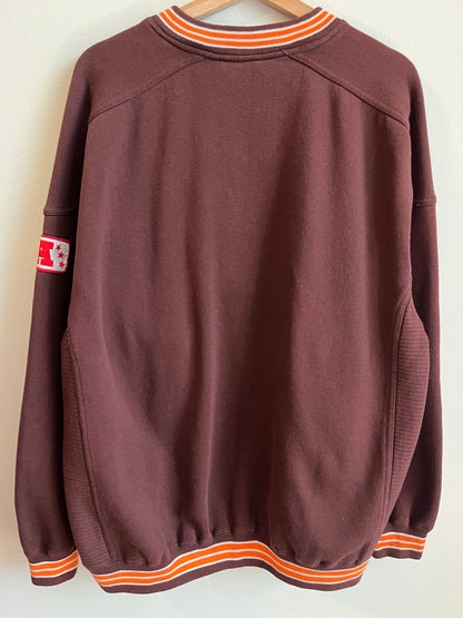 90s Cleveland Browns Lee Sports Embroidered Crewneck (XL)