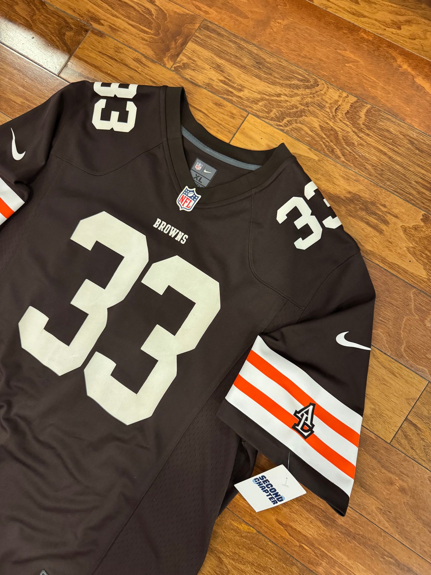 Cleveland Browns Trent Richardson #33 Nike Jersey (XL)