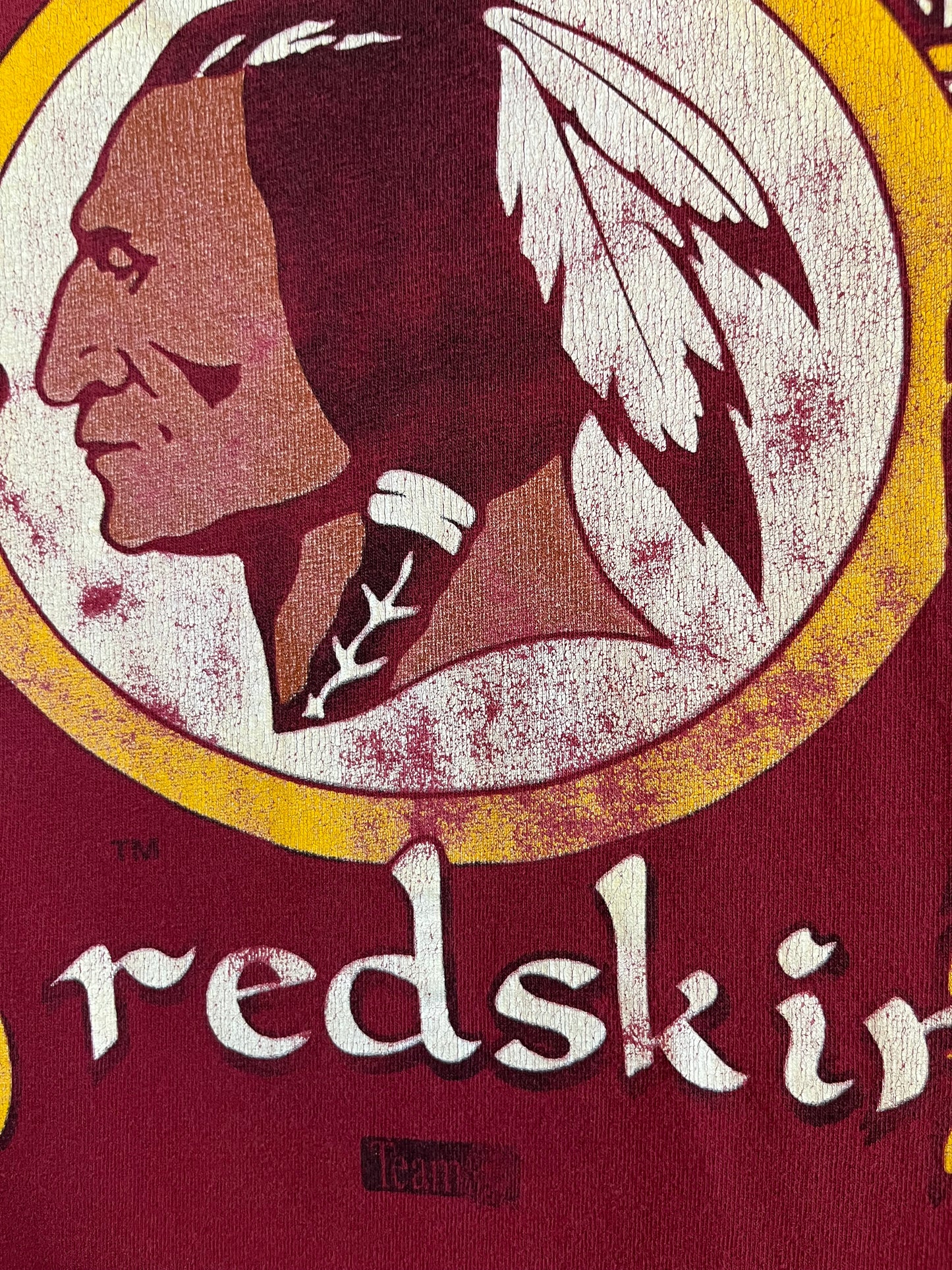90s Washington Redskins NFL Starter Maroon Tee (M)