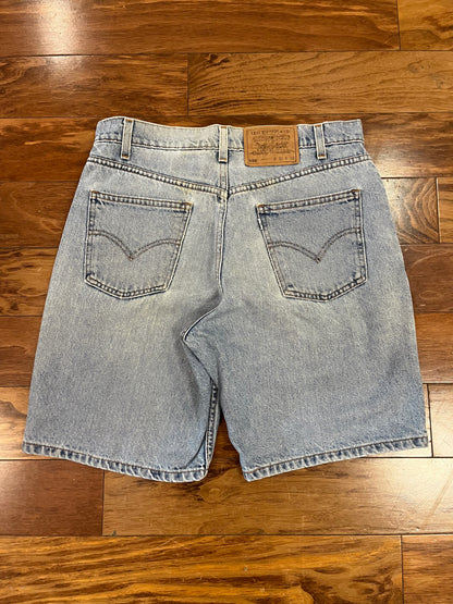 1998 Levi's 550 White Tab Shorts (32)